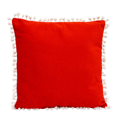Red & White Christmas Cushion - Uncommongifts.in